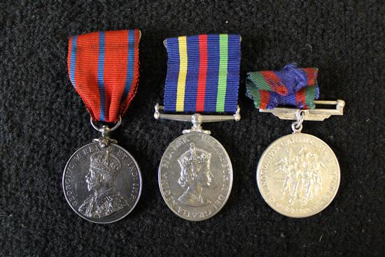 Canadian medal, Police medal & Fire Service